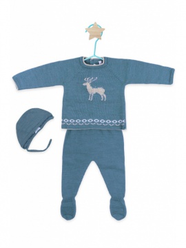 Conjunto Polaina y Gorrito